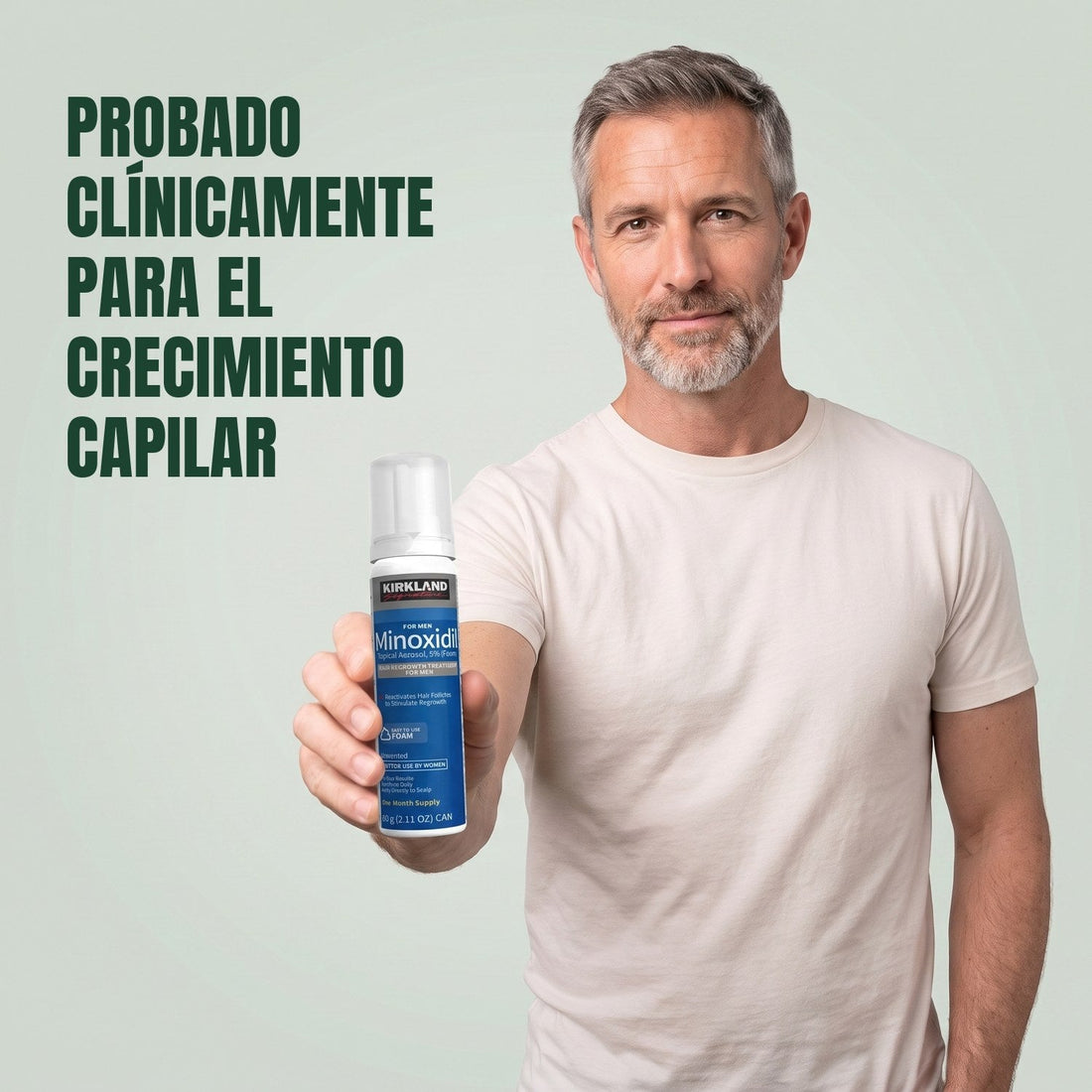 Kirkland Espuma 5% para Hombres (6 Meses)