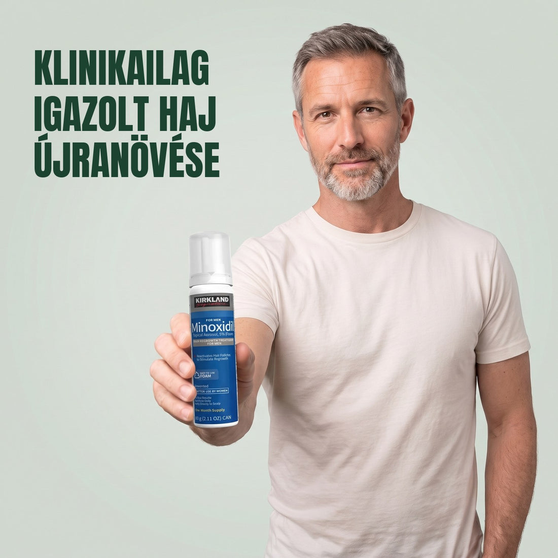 Kirkland hab 5% férfiaknak (6 havi adag)