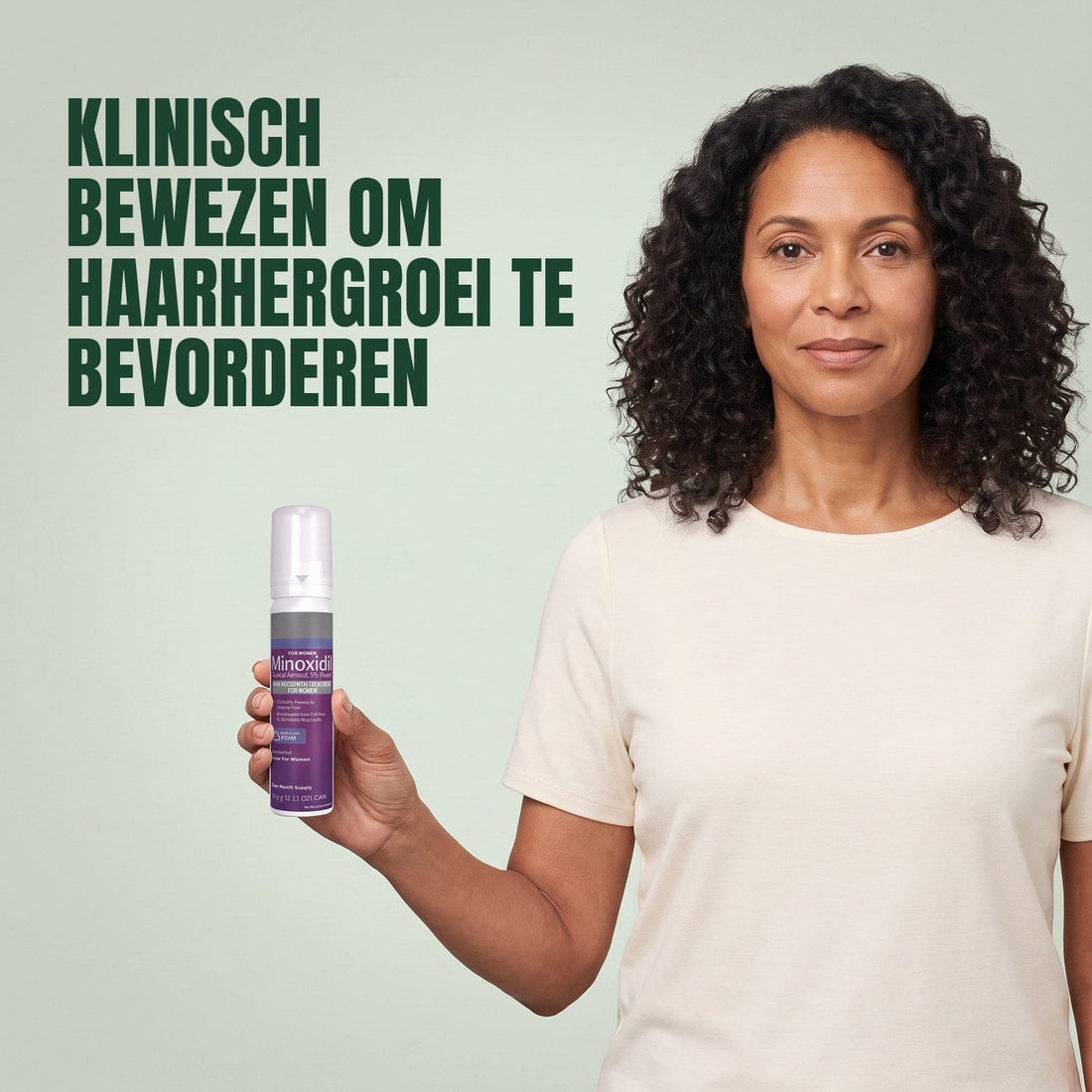 Kirkland Signature Minoxidil Schuim 5% voor Vrouwen - 6 bussen (12 maanden voorraad)