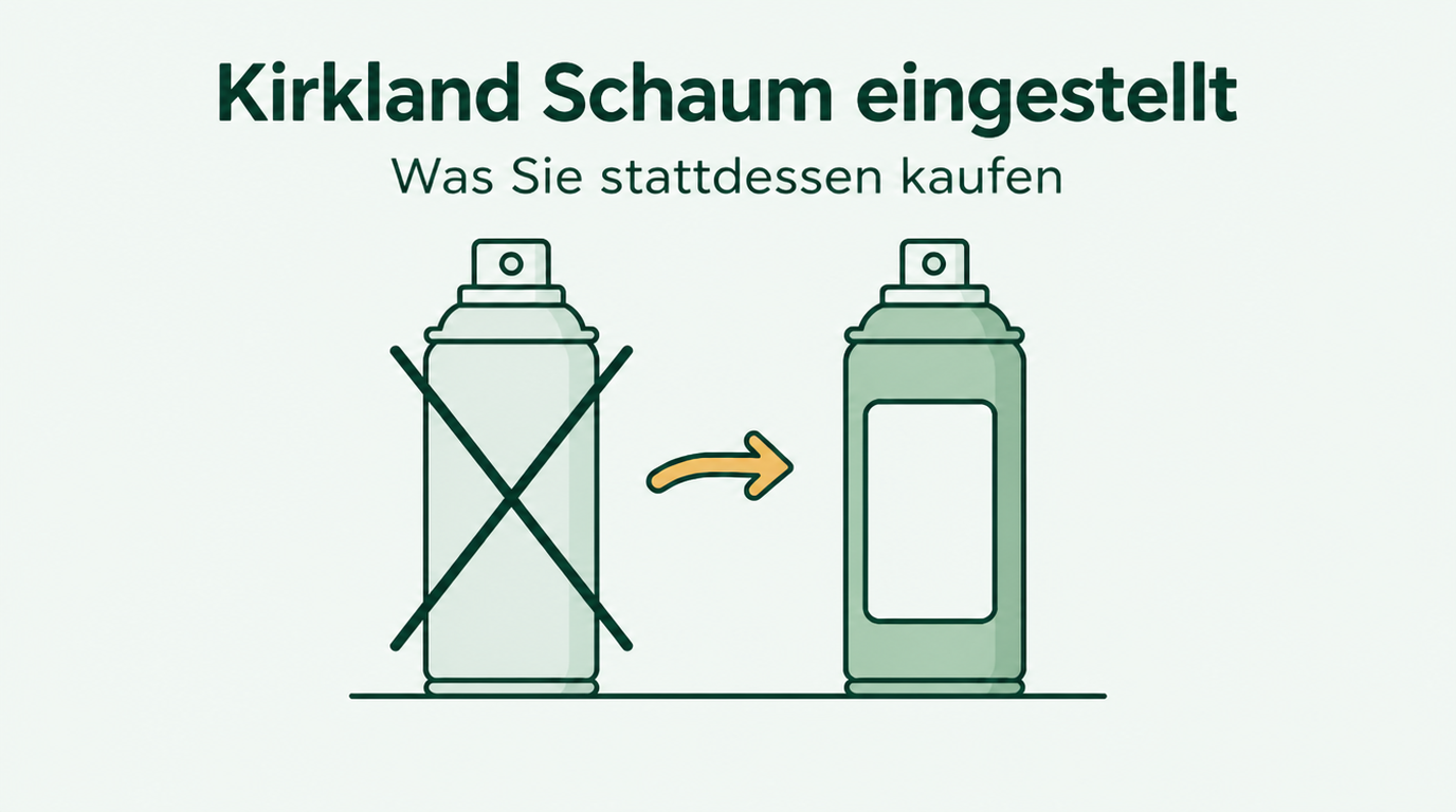 Kirkland Minoxidil Schaum wird eingestellt