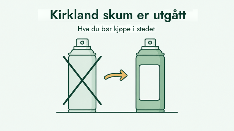 Kirkland minoksidil skum er utgått
