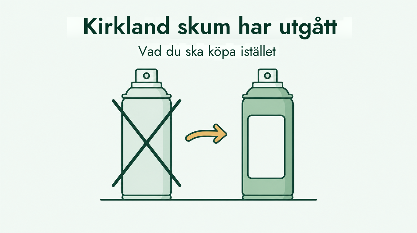 Kirkland minoxidil skum har utgått