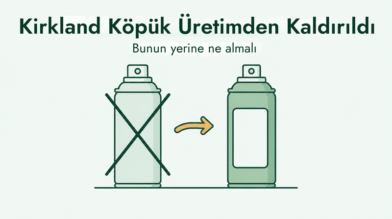 Kirkland minoksidil köpük artık üretilmiyor