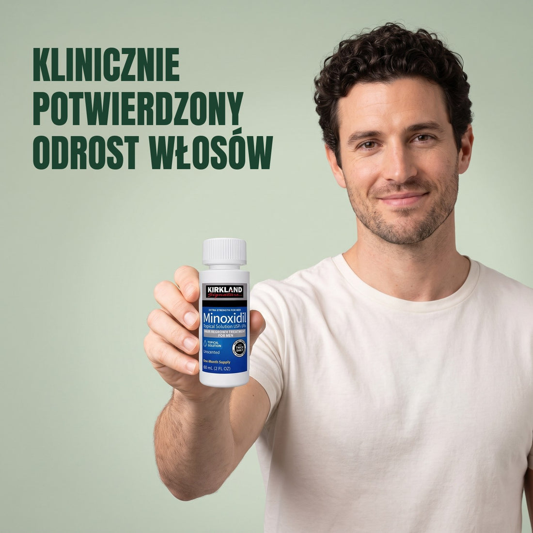 Kirkland Signature Płyn z minoksydylem 5% dla mężczyzn – zapas na 12 miesięcy