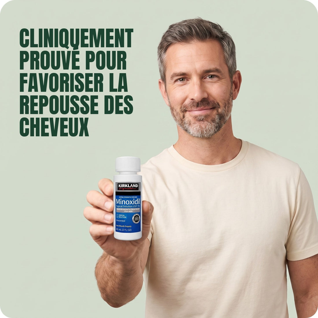 Kirkland Lotion 5% pour Hommes (6 Mois)