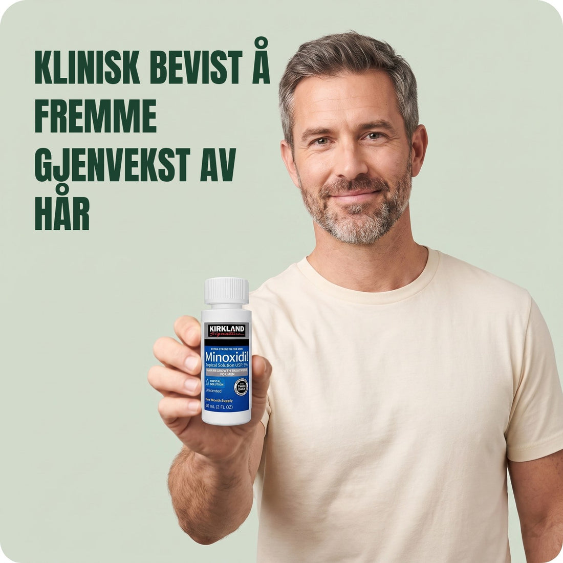 Kirkland Liniment 5% for menn (6 måneders forbruk)