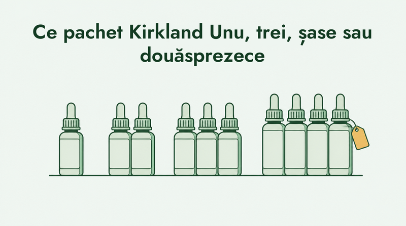 Kirkland minoxidil 1, 3, 6 or 12 month supply