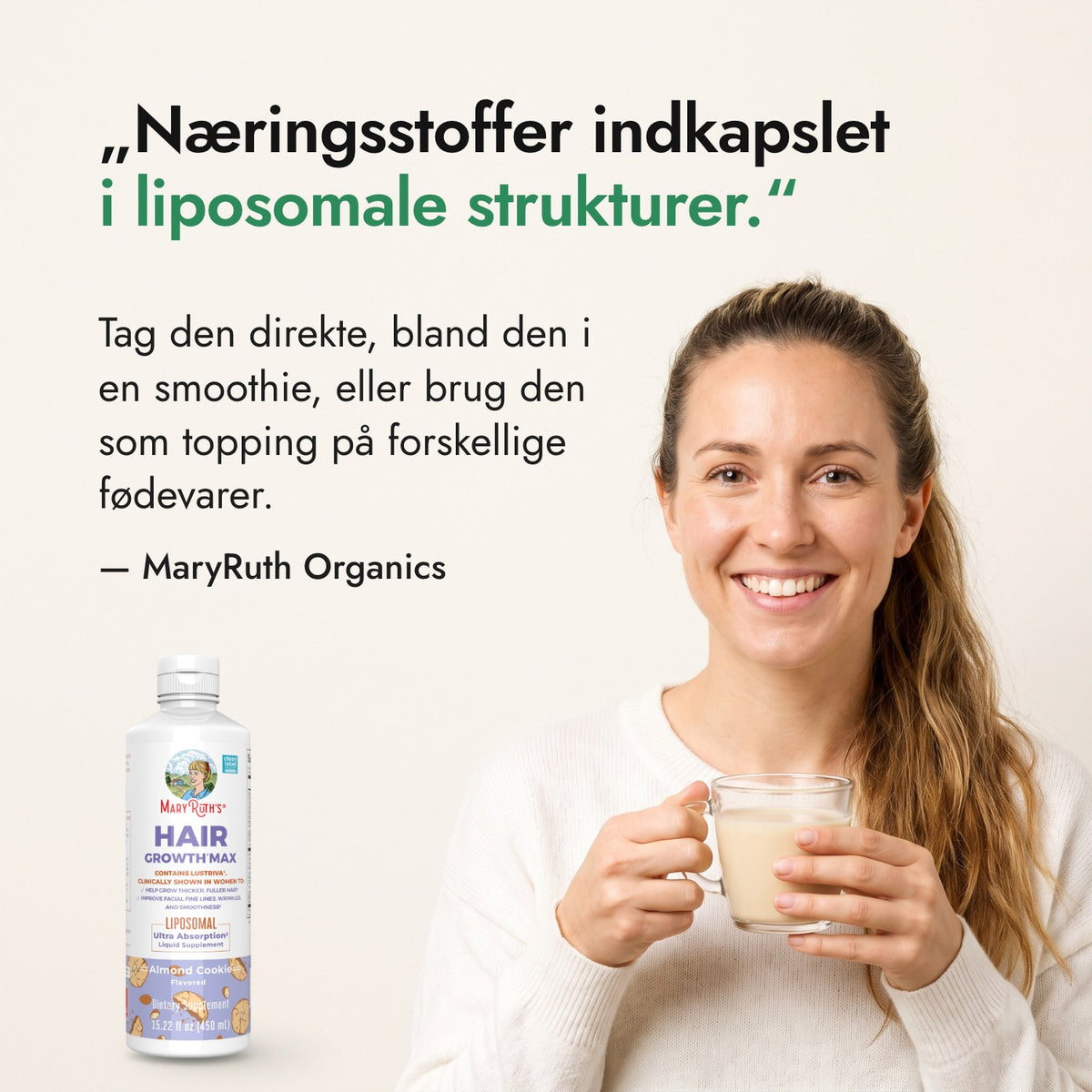 Næringsstoffer indkapslet i liposomale strukturer. — MaryRuth Organics