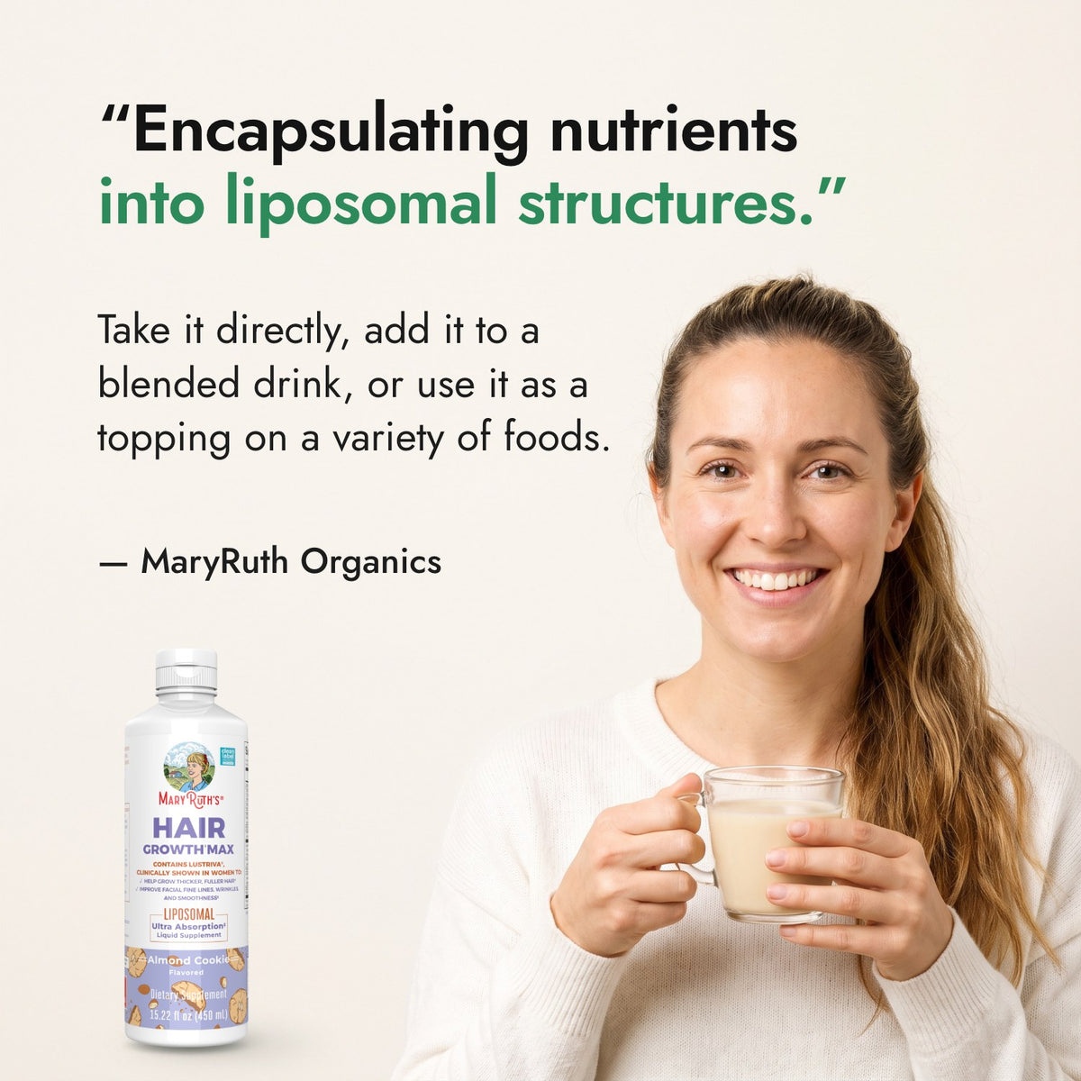 Encapsulating nutrients into liposomal structures. — MaryRuth Organics