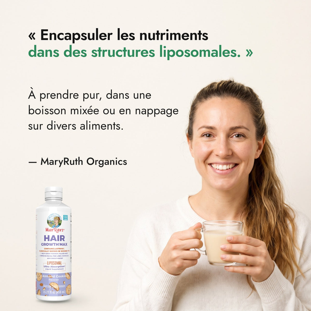 Encapsuler les nutriments dans des structures liposomales. — MaryRuth Organics