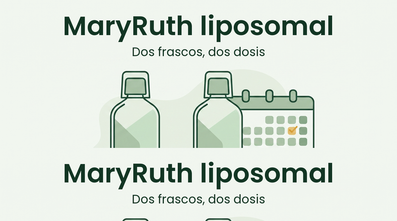 MaryRuth liposomal bottles compared