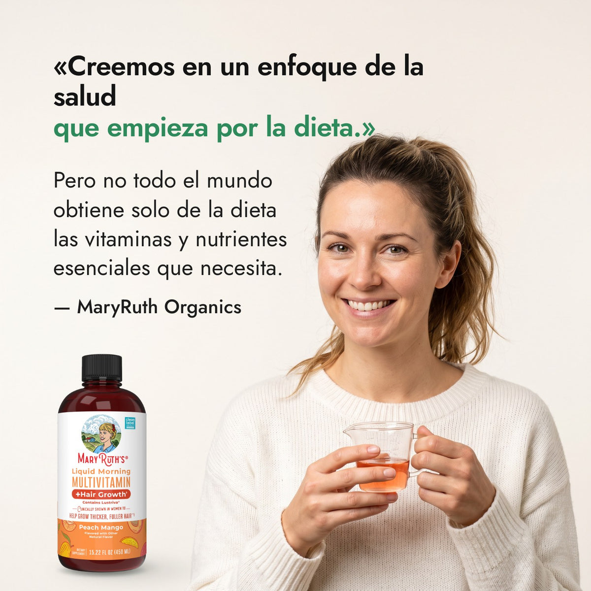Creemos en un enfoque de la salud que empieza por la dieta. — MaryRuth Organics