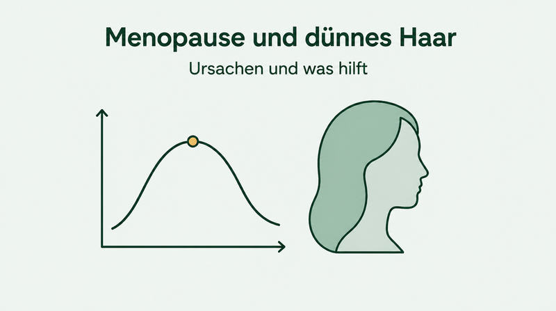 Wechseljahre und dünner werdendes Haar: Ihre Möglichkeiten