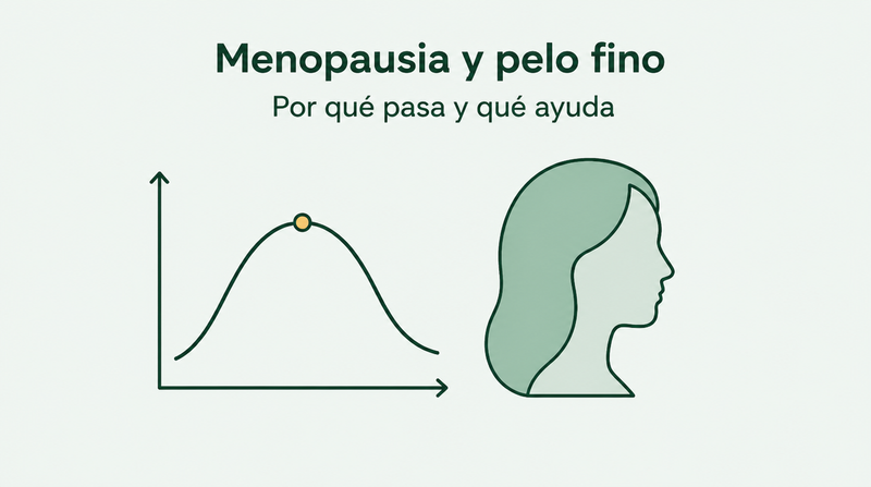 Menopausia y cabello debilitado: tus opciones
