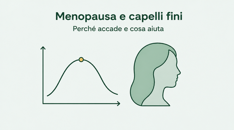 Menopausa e capelli diradati: le tue opzioni