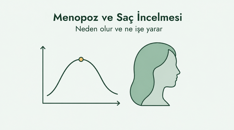 Menopoz ve incelen saçlar: seçenekleriniz