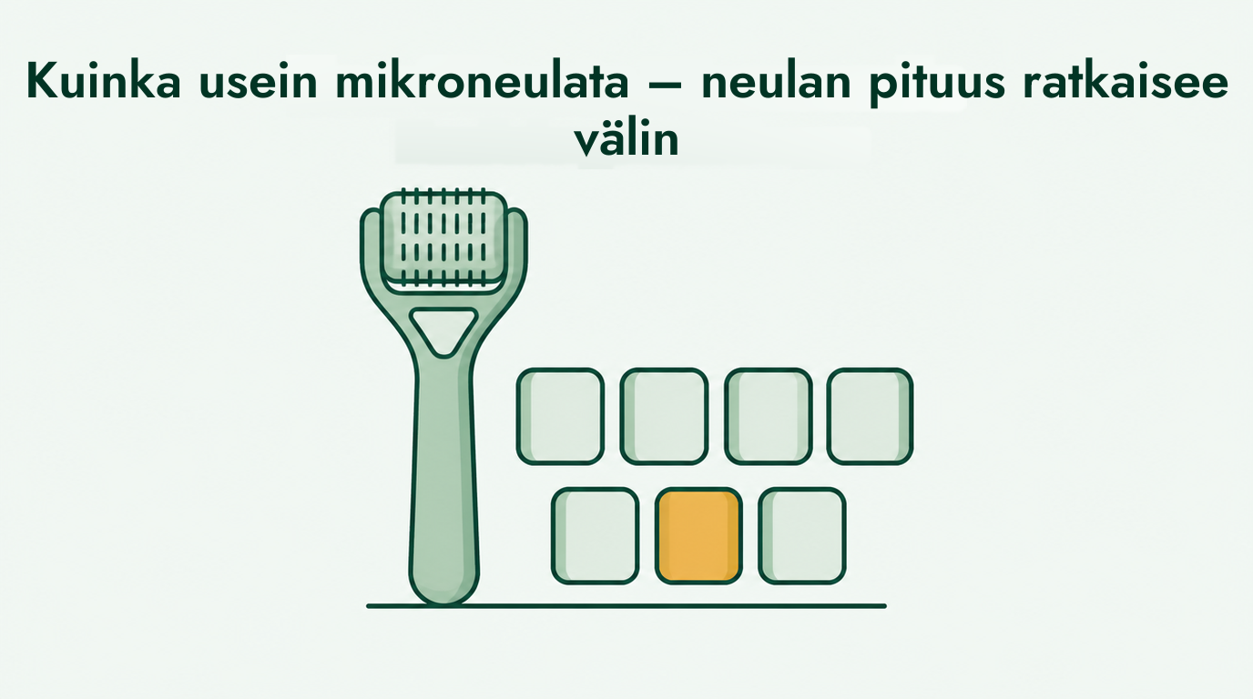 Kuinka usein mikroneulata päänahkaa