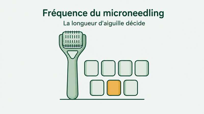 À quelle fréquence pratiquer le microneedling du cuir chevelu