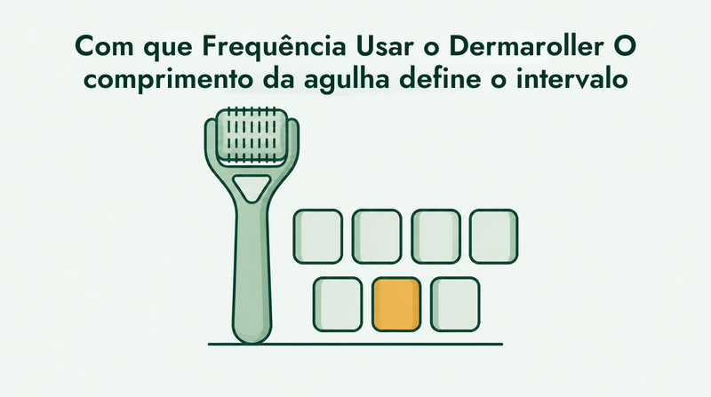 Com que frequência fazer microagulhamento no couro cabeludo