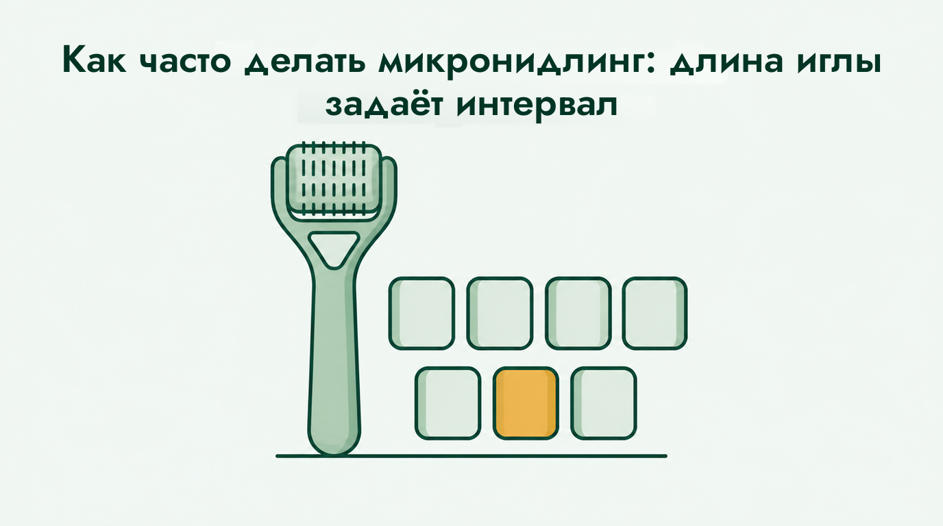 Как часто делать мезороллер для кожи головы