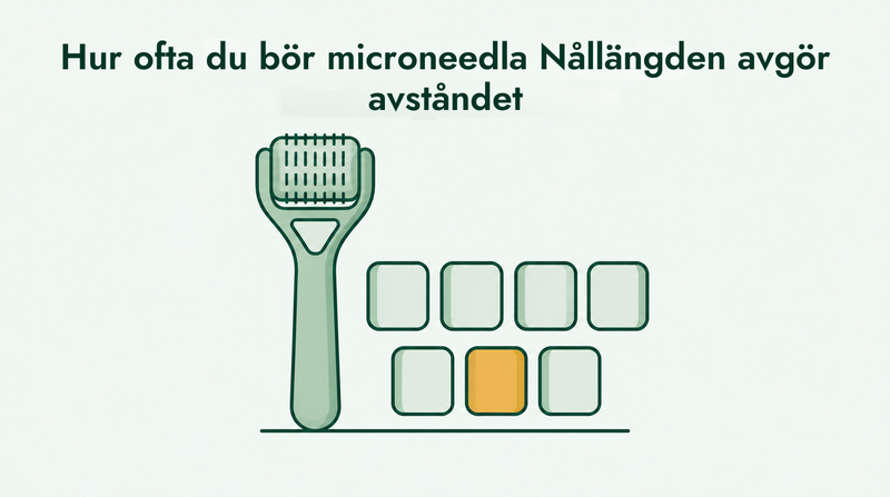 Hur ofta du bör microneedla din hårbotten