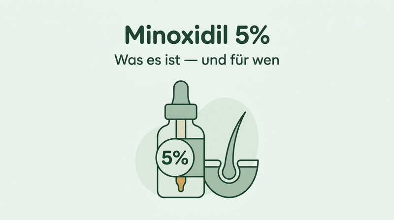 Minoxidil 5%: was es ist und für wen es geeignet ist