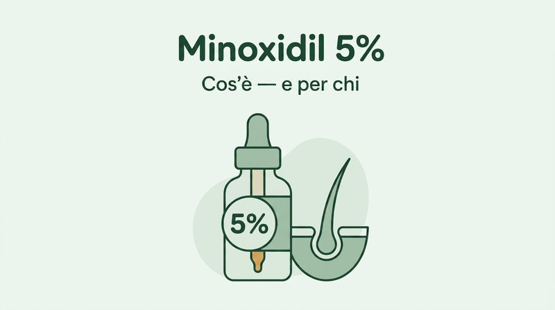 Minoxidil 5%: che cos'è e a chi è destinato
