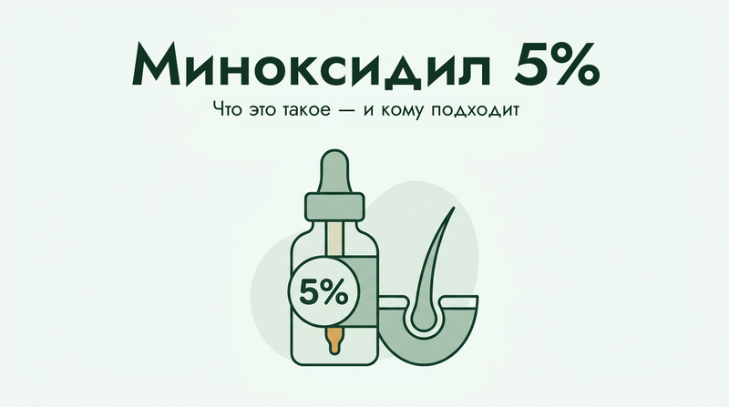 Миноксидил 5%: что это и кому подходит