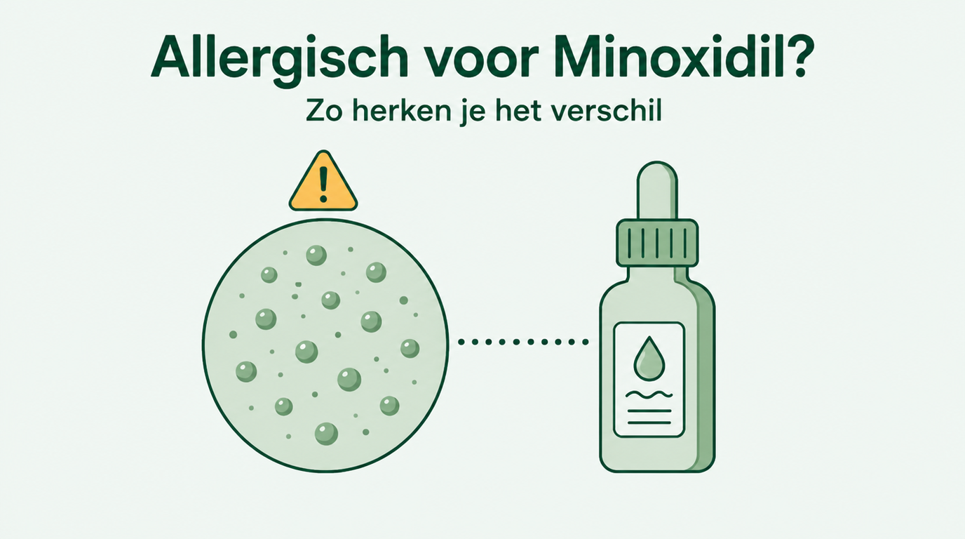 Minoxidilallergie herkennen versus irritatie