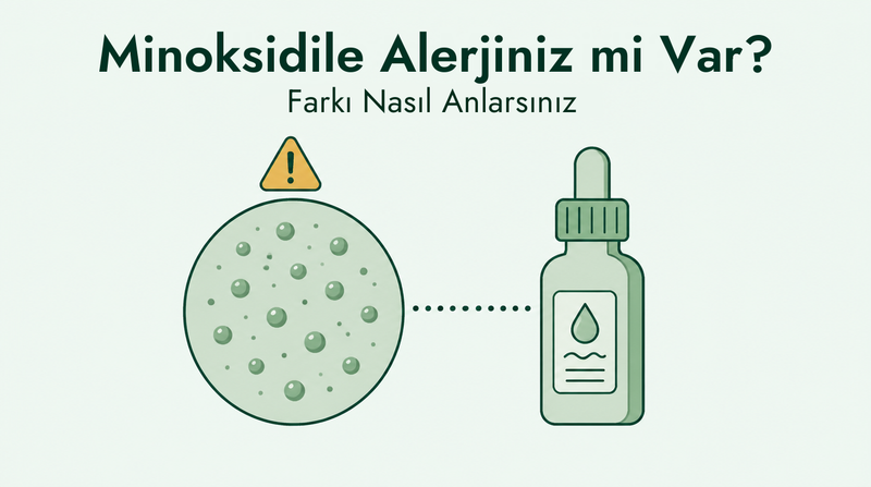 Minoksidil alerjisi tahrişten nasıl ayırt edilir