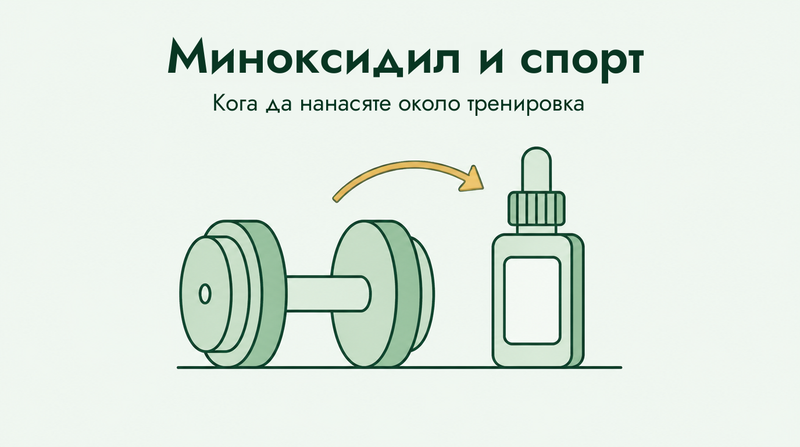 Миноксидил и спорт: кога да нанасяте