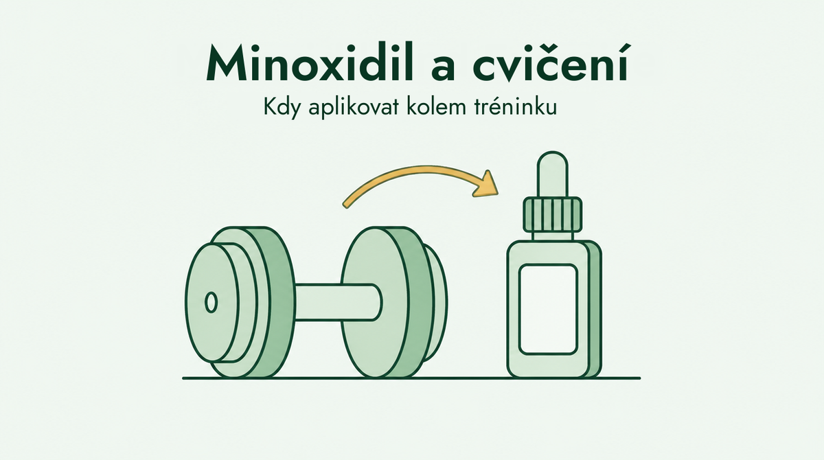Minoxidil and exercise: when to apply