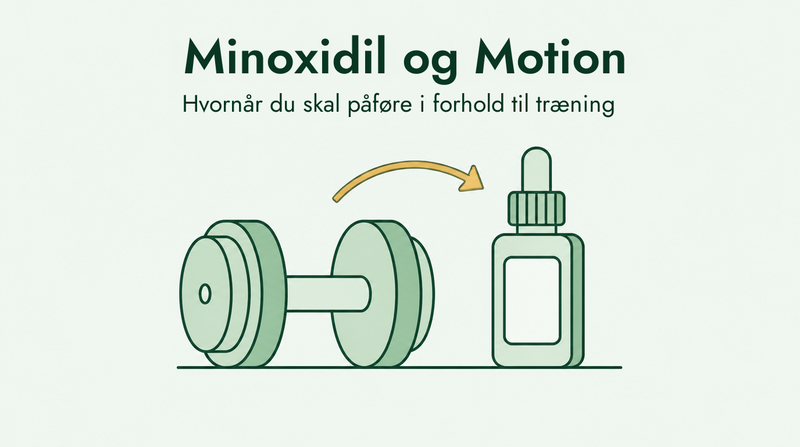 Minoxidil og træning: hvornår du bør påføre