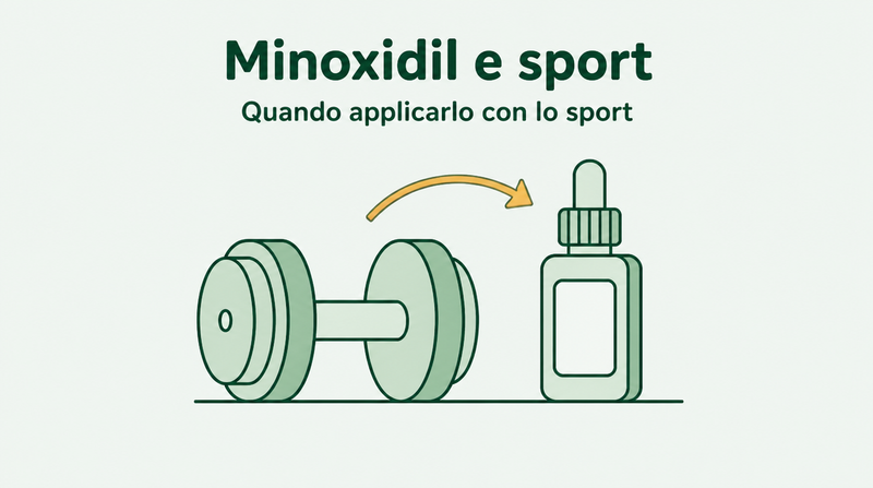 Minoxidil e sport: quando applicarlo