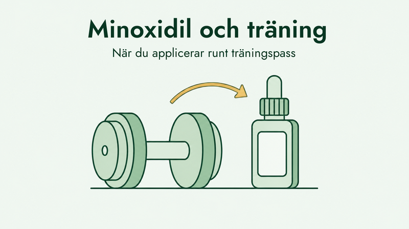 Minoxidil och träning: när du bör applicera