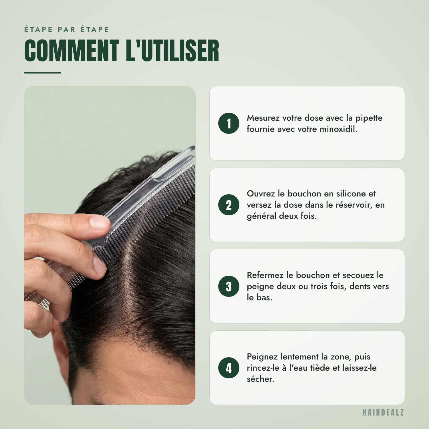 Étape par étape — Comment l'utiliser