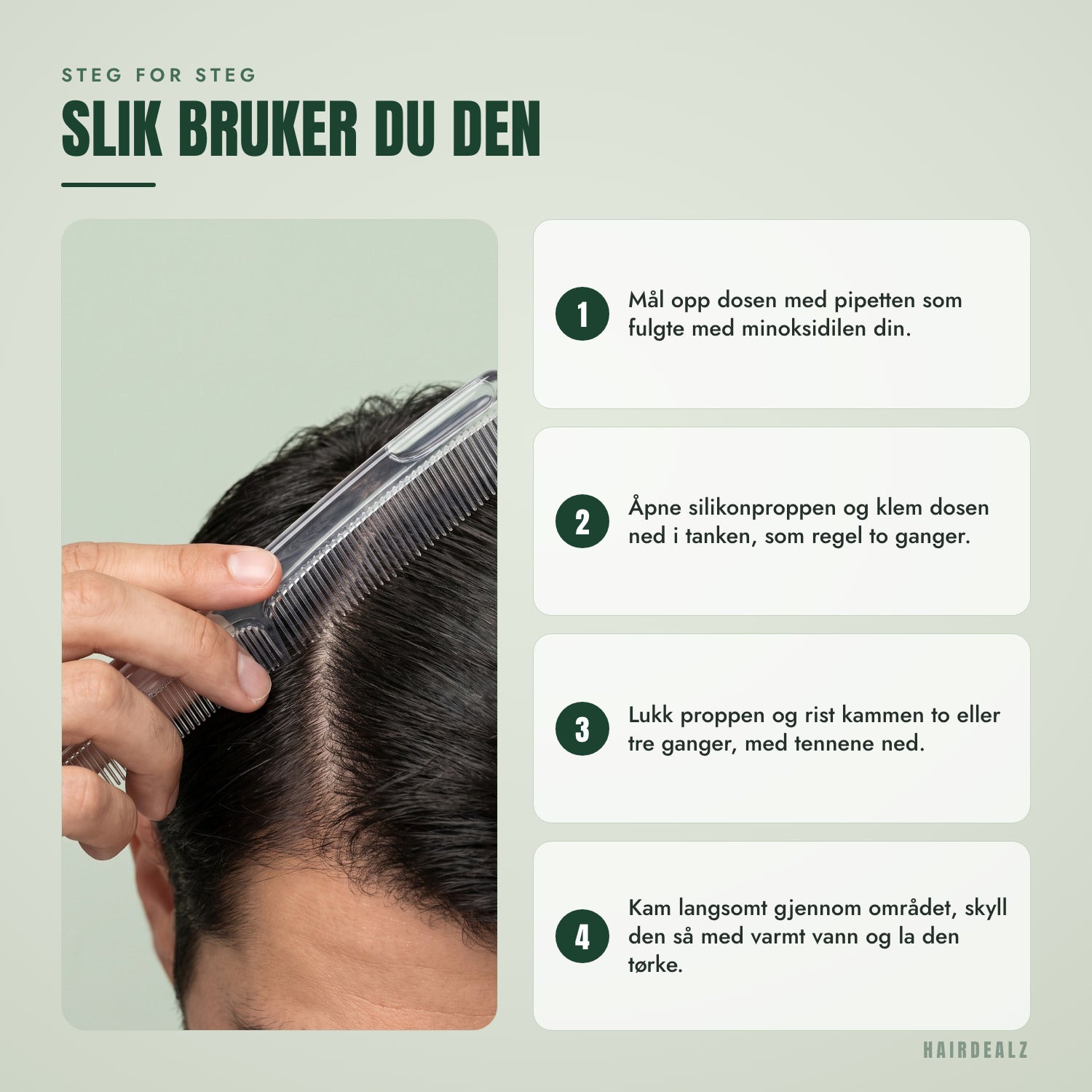 Steg for steg – Slik bruker du den