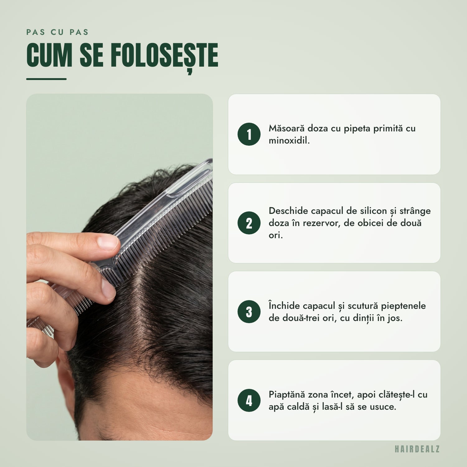 Pas cu pas — Cum se folosește