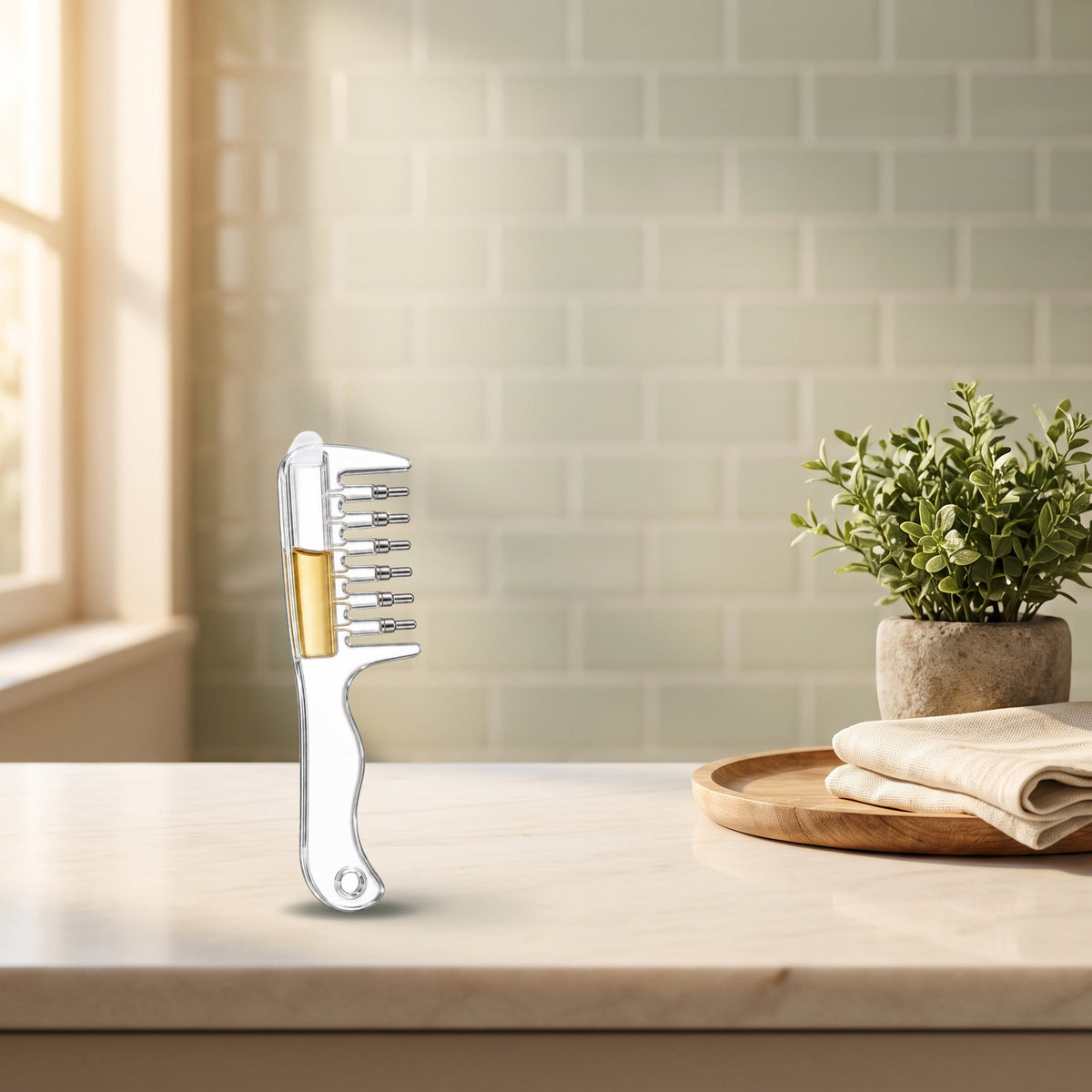 Applikatorkam til minoxidil i hverdagen