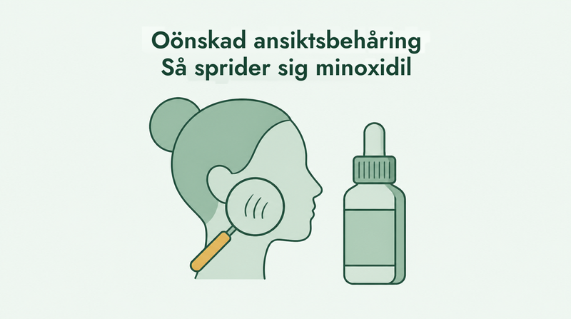 Minoxidil och oönskad ansiktsbehåring