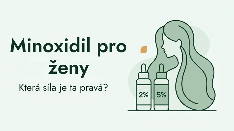 Minoxidil pro ženy: 2 %, nebo 5 %