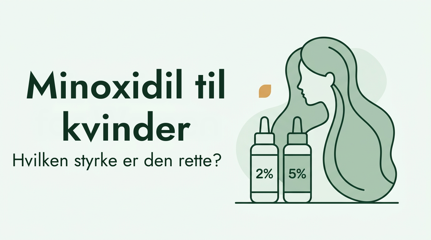 Minoxidil til kvinder: 2% eller 5%