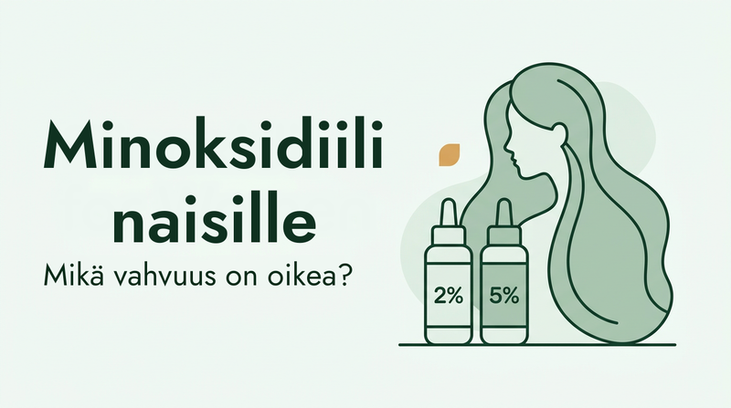 Minoksidiili naisille: 2 % vai 5 %