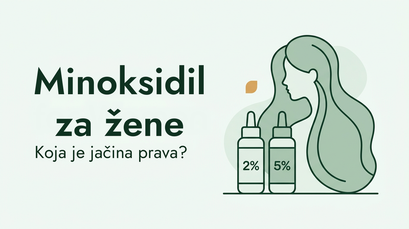 Minoksidil za žene: 2% ili 5%