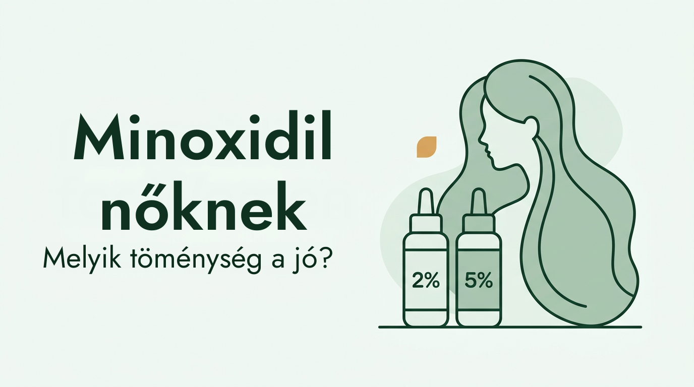 Minoxidil nőknek: 2% vagy 5%