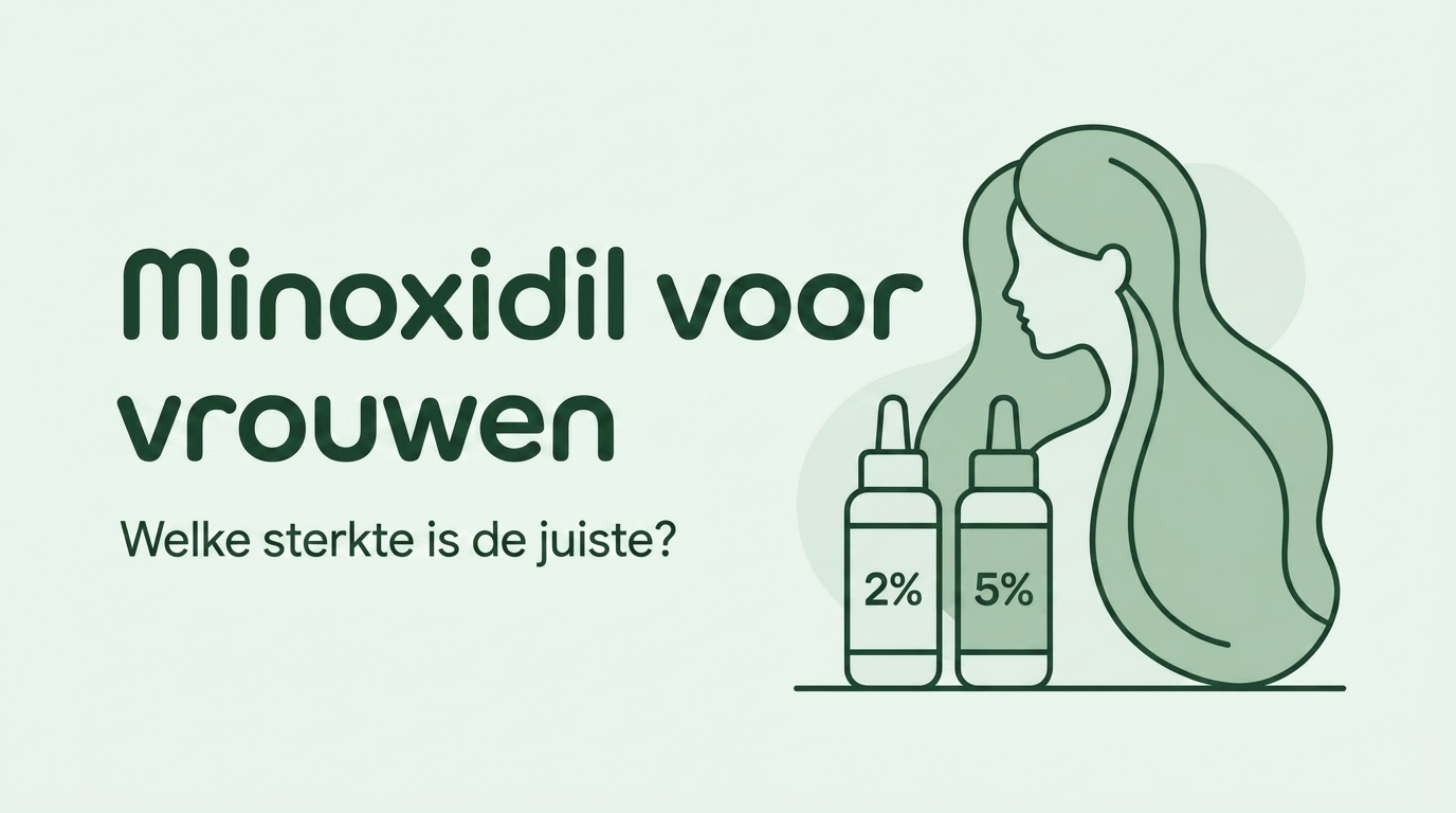 Minoxidil voor vrouwen: 2% of 5%