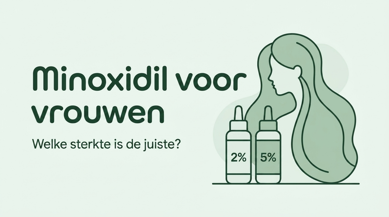 Minoxidil voor vrouwen: 2% of 5%