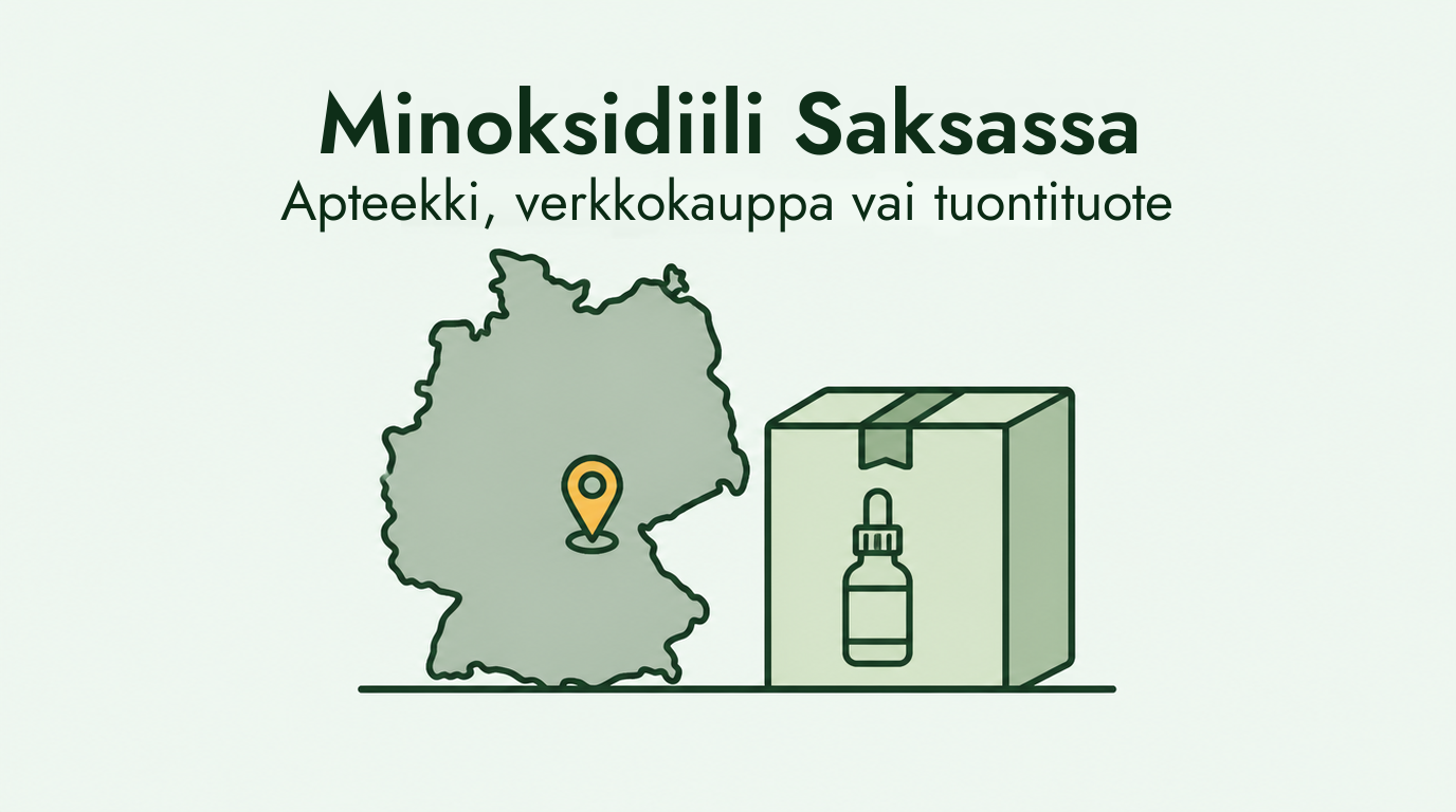 Mistä ostaa minoksidiilia Saksassa