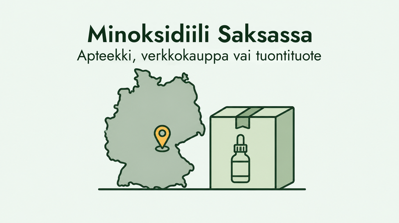 Mistä ostaa minoksidiilia Saksassa