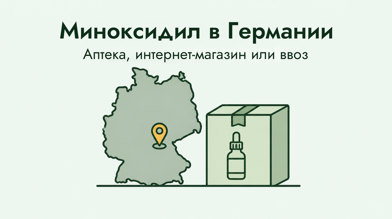 Где купить миноксидил в Германии